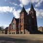 Photograph of side exterior of Greenfield Lutheran Church