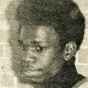 Black and white photograph of Ron Ford, coordinator of the Black Student Organization at Gustavus Adolphus College in the 1970s.