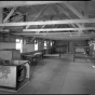 Interior view of a barracks (Building 11), CCC Camp Rabideau F-50. Photo by Jerry Mathiason, 1994. From box 1 (144.G.8.4F) of Historic American Buildings Survey records related to Minnesota structures, 1882-2001, 1883. Manuscripts Collection, Minnesota Historical Society, St. Paul.