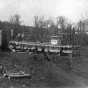 Black and white photograph of the steamboat Selkirk, then owned by the Hills-Griggs Company, on the Red River, 1871. 