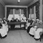 Black and white photograph of women in the Jewish Home for the Aged, St. Paul, 1925.2