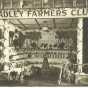 Black and white photograph of the Hadley Farmers’ Club booth at the Murray County Fair, 1920.