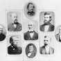 Governors of Minnesota: W.A. Gorman, Horace Austin, C.K. Davis, A.R. McGill, Stephen Miller, H.H. Sibley, Knute Nelson, L.F. Hubbard, William R. Marshall