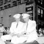 Mayor Humphrey and Aquatennial general chairman riding in the Aquatennial Parade, 1946