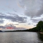 Lake Pepin viewed from inside Frontenac State Park