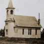 Black and white photograph of Calvary Baptist Church, 1901.