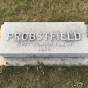 Probstfield family tombstone