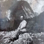 A young Kolthoff on vacation in the mountains, somewhere in Europe, ca. 1910s. 