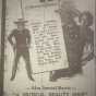 Ad for the movie “The Border Legion” in the Crookston Daily Times September 17, 1930.