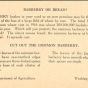 Informational circular to promote destruction of barberry bushes, ca. 1920s.