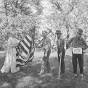 Minnesota Woman Suffrage Association pageant, ca. 1920. Photo by C. J. Hibbard.