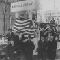 America First Association parade float