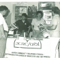 Black and white photograph of booth staffed by members of the JCRC/ADL at the Minnesota State Fair, c.1986.