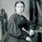 Black and white photograph of Mary T. Hill, c.1864–1867.