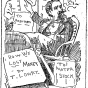 Black and white scan of "Nothing to arbitrate."  Minneapolis Journal, April 13, 1889. 