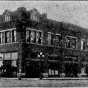 Black and white photograph of the K. J. Taralseth Company Building, 1915. Originally published in Warren Sheaf, September 1, 1915.