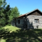 Keeper’s cabin at Kettle Falls Dam