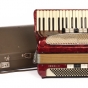 Photograph of Coya Knutson's accordion