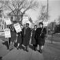 Minneapolis teachers on strike, 1940s