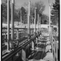 Gate lifters at Gull Lake Dam