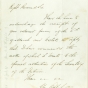 Scan of a letter from Abraham Lincoln to Henry B. Whipple, March 27, 1862. 