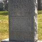 Color image of Thomas Lyles monument, 2014. 