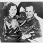 Photograph of Wilford "Captain Billy" Fawcett with his third wife (and former secretary) Frances Robinson. 