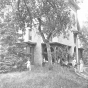 Members of the LeDuc family in front of their estate