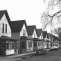 Black and white photograph of Milwaukee Avenue, 1974.