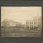 Black and white photograph of Minneapolis-Moline, Lake Street and Minnehaha, Minneapolis, c.1895.