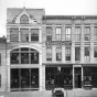 Black and white photograph of Phelps and Bradstreet, Nicollet between Fourth and Fifth, Minneapolis, ca. 1880.