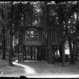Treehouse residence of Dr. Charles F. Dight, 4818 Thirty-ninth Avenue South, Minneapolis, July 21, 1930.