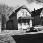 Black and white photograph of 2107 Milwaukee Avenue, 1976.