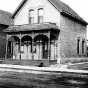 Black and white photograph of 2107 S Milwaukee Avenue, c.1910.