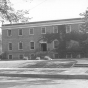 Black and white photograph of the exterior of the Emanuel Cohen Memorial Center at 1701 Oak Park Avenue in Minneapolis, c.1940.