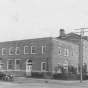 Black and white photograph of Northeast Neighborhood House, 1925. 