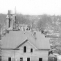 Black and white photograph of Sharei Zedeck Synagogue, Minneapolis, 1936.