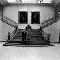  T. B. Walker inside the Walker Art Gallery