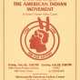 Flyer advertising an event held to celebrate the seventeenth anniversary of the founding of the American Indian Movement (AIM), 1985.