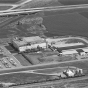 Aerial view of the Swift & Company plant in Worthington