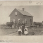 Photograph of the Ellefson homestead