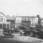 Black and white photograph of the Main Street, in Motley, c.1915.