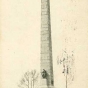 Photograph of an obelisk with a statue of a soldier at its base.