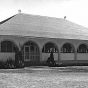 Black and white photograph of the Occupational therapy cottage, Rochester State Hospital, c.1940.