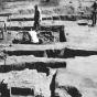 Archaeologists at work at Snake River Fur Post