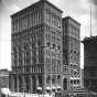 Black and white photograph of the he Germania Life Insurance Building (later called the Guardian Life Building), in St. Paul, 1903–1905. Photographed by Charles P. Gibson.