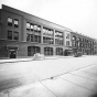 Black and white photograph of West Publishing Company headquarters on West Third Street (later Kellogg Boulevard) in St. Paul, 1915. 