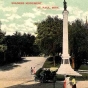 Soldiers and Sailors Monument postcard