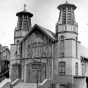 Exterior of the original Church of St. Columba