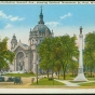 Cathedral of St. Paul and the Soldiers and Sailors Monument